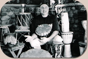 Bill Kehl with drums
